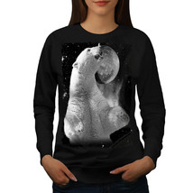 Bear Disco Space Animal Jumper Party Animal Women Sweatshirt - $18.99