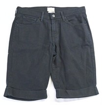 Levi&#39;s 8 515 Black Stretch Denim Bermuda Shorts - $14.99