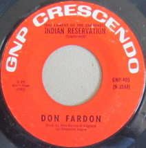 Don Fardon – (Lament Of The Cherokee) Indian Reservation, Vinyl, 45rpm 1968, Gd+ - £3.18 GBP