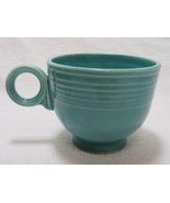 Vintage Fiestaware Fiesta Original Turquoise Ring Handle Cup - $8.11 CAD