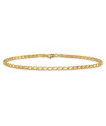 14K Yellow Gold Double-Sided Heart Anklet - $11,828.55 MXN+
