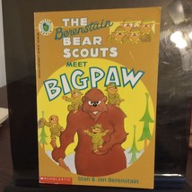 The Berenstain Bear Scouts Meet Bigpaw by Stan + Jan Berenstain Paperback Vtg - £2.50 GBP