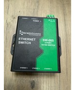 Brainboxes SW-005 5-Port Unmanaged Ethernet Switch - $34.88 CAD