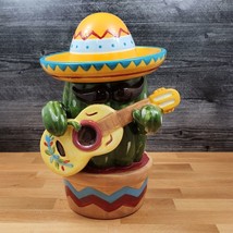 Marichi Cactus Cookie Candy Treat Jar Canister Figurine by Blue Sky - $61.74