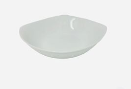 (3) Royal Norfolk Contemp. White 8&quot; Square Deep Cereal Bowls-Salad/Straw... - $69.55 CAD