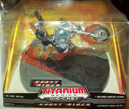Ghost Rider Movie Lot Titanium Die Cast Scarecrow in orig pkg SONY Movie Poster - £50.81 GBP