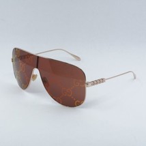 GUCCI GG1436S 003 Rose Gold/Light Red With GG Pattern 99-1-135 Sunglasses New... - £306.37 GBP
