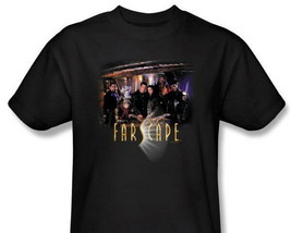 Farscape TV Series Complete Main Cast Black Large T-Shirt NEW UNWORN - £11.33 GBP