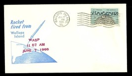 Vintage FDC Postal History NASA Rocket Fired Wallops Island VA WASP June 7 1966 - £7.90 GBP