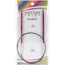 Knitter's Pride-Dreamz Fixed Circular Needles 24"-Size 6/4mm - $18.74