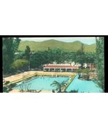 1958 Postcard Mexico Hand Colored Alberca Playa Hotel Penafiel Tehuacan ... - $236.25 MXN
