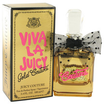 Viva La Juicy Gold Couture by Juicy Couture Eau De Parfum Spray 3.4 oz - $96.95