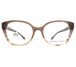 Draper James Eyeglasses Frames DJ5010 210 BROWN GRADIENT Clear Cat Eye 52-17-140 - £44.21 GBP