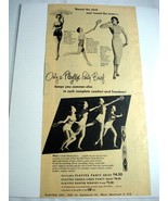 1953 Playtex Panty Brief Ad &quot;Round the Clock and &#39;Round the Town&quot; - $8.99