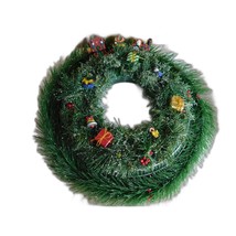 Vintage Avon Christmas Train Wreath Motion Activated Jingle Bells Lights Up READ - £21.35 GBP
