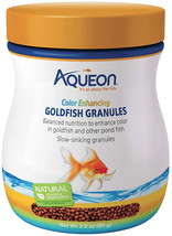 Aqueon Color Enhancing Goldfish Granules 18 oz (6 x 3 oz) Aqueon Color Enhancing - £26.76 GBP