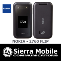 NOKIA 2760 4GB Black • LTE Flip Phone • VZW + GSM UNLOCKED • NEW - $817.43 MXN