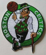 Boston Celtics Embroidered PATCH~@ 4&quot; x 3&quot;~Iron or Sew On~NBA~FREE US Mail - $88.53 MXN