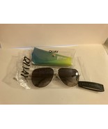Quay Australia High Key QU-000142 Gold Black/Brown Lenses Polorized - $1,417.27 MXN
