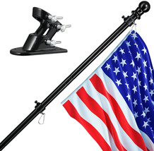 Bird Twig Flag Pole for House, 5 FT Flagpole Kit, American Flag with Pol... - $19.56