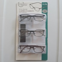 Design Optics By Foster Grant Full Frame Ladies Fashion 3 Pack - £27.56 GBP