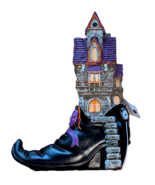 Witch Boot Haunted House Halloween Decor Light Sound Ghoulish Laughter 1... - €84,93 EUR