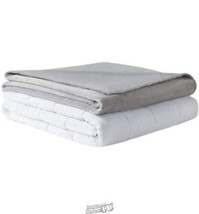 MP2 Glacier Weighted Blanket Reversible Cooling &amp; Warm Cover for Hot/Cold 15lbs - £30.04 GBP