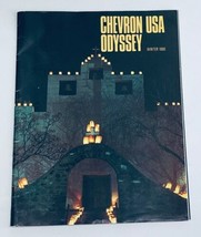 VTG Chevron USA Odyssey Magazine Winter 1990 The Travel Club Guide - £11.23 GBP
