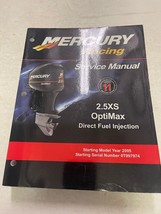 2005 2006 2007 Mercury 2.5XS Optimax Diretta Benzina Iniezione Servizio Manuale - £78.13 GBP