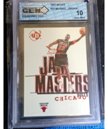 1997-98 Upper Deck UD3 MICHAEL JORDAN #15 Jam Masters  10 Gem Mint - €76,66 EUR