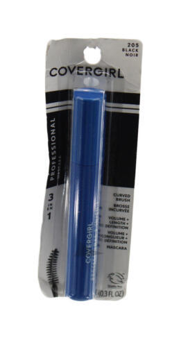Mascara 3 in 1 Curved Brush Black 205 Black - $2.86