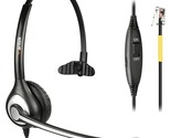 Phone Headset With Microphone Noise Cancelling, Rj9 Office Telephone Hea... - $49.39