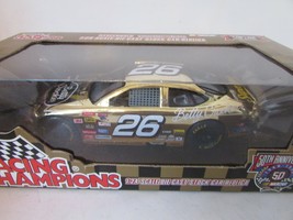 DIECAST RACING CHAMPIONS #26 BETTY CROCKER STOCK CAR GOLD 50TH ANNIV 1/2... - $141.53 MXN