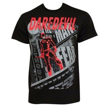 Daredevil Night Watch Men&#39;s T-Shirt Heather Black - £27.48 GBP+