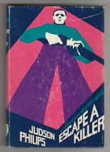 Judson Philips ESCAPE A KILLER First edition Peter Styles Mystery DJ Bli... - $13.49