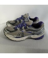 Brooks Adrenaline GTS 11 Women Walk Run Shoes  Grey Purple Sneakers  Siz... - £13.69 GBP