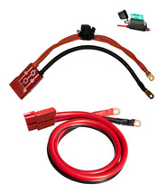 Tektrum Quick Connect Battery Expansion Cable Set -2Ga 3&#39;-120A Fuse (QK-... - £99.52 GBP