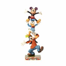 Jim Shore Disney Mickey Mouse Goofy Donald Duck Collectible 8.75" High Enesco