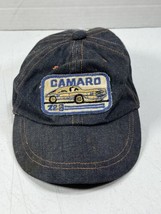 Vintage CHILD SIZE Large Fitted Hat With CAMARO Z28 Patch - $19.75