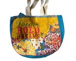 Demdaco Dream Bold Dreams Yellow Tote Hand bag by Melody Ross Brave Girl  - $22.45