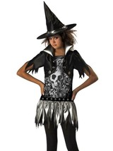 Gothic Witch Tween Costume Size Small and Medium Halloween Party NEW - £11.76 GBP