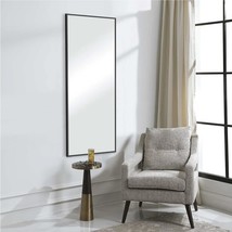 Full-Length Nicbex Mirror, 43 X 16 Aluminum Alloy Frame Large Wall, Black. - £92.01 GBP