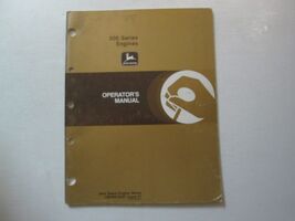 John DEERE 300 Series engines Operator&#39;s Manual OM-RG16407 Issue F7 - $4.65