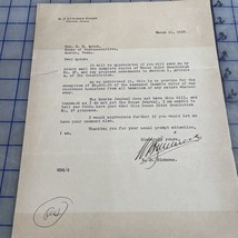 Vintage Letter H. J. Lutcher Stark Orange Texas Signed W. B. Simmons 1935 - £24.09 GBP