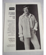 1976 Ad Jordan Marsh Boston Red Sox Catcher Bob Montgomery Hagger Shirt-... - $7.99