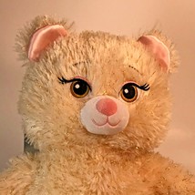 Build A Bear 2016 Disney Beauty &amp; the Beast Plush BELLE Gold Sparkle Bear 16 IN  - £16.78 GBP