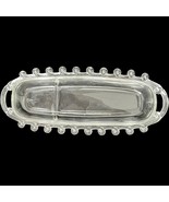 Heisey Lariat Vintage Oblong Divided Dish Pickle Olive Bowl Elegant Glas... - $18.79 CAD