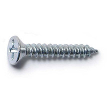 #8 x 3/4&quot; Zinc Plated Steel Phillips Flat Head Wood Screws - £9.21 GBP+