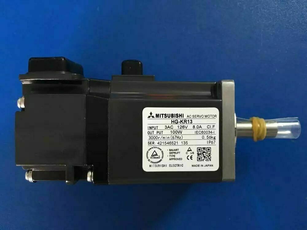 New Mitsubishi HG-KR13 100W HG SERIES LOW INERTIA Servo Motor  - $175.00