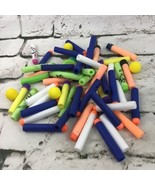 Assorted Lot Of Nerf Ammo Foam Bullets Darts Mini Balls Disc Mixed Refills - £9.37 GBP